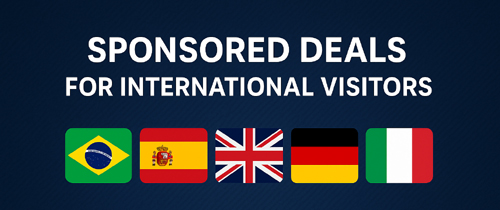 Sponsored Deals for International Visitors
